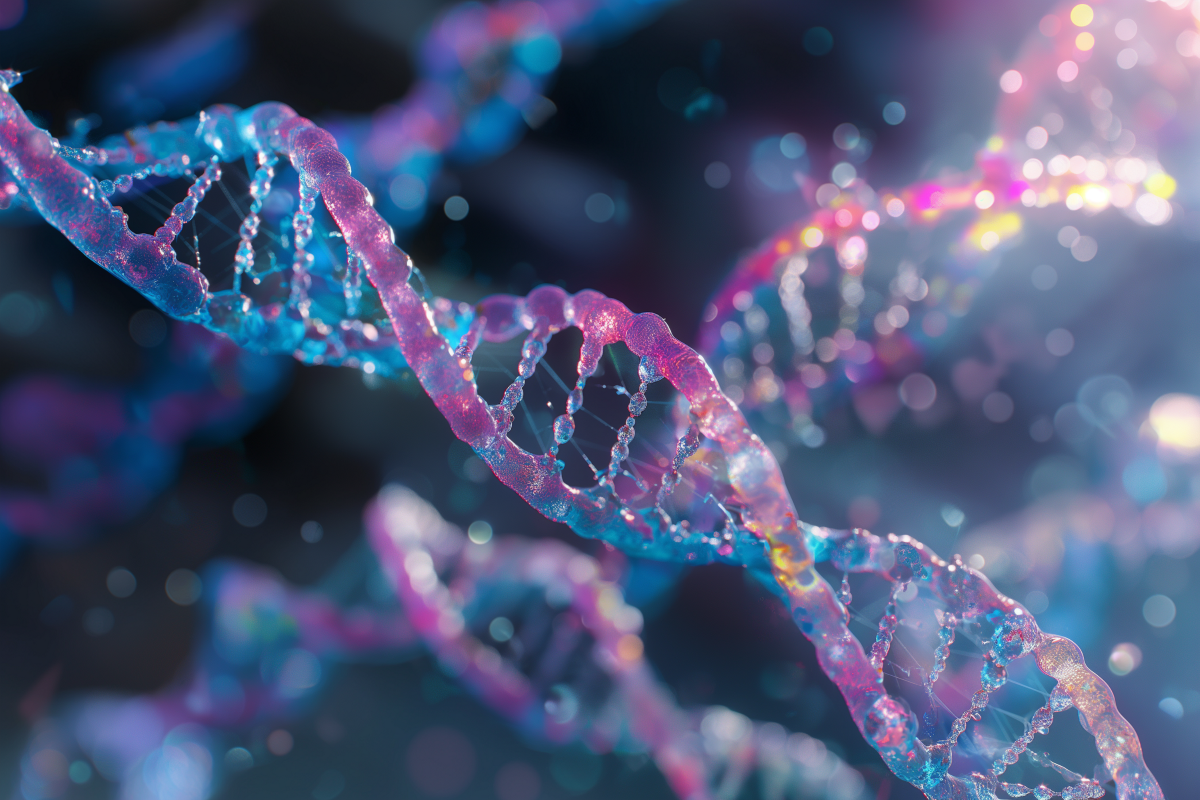Nano-Foto-Aufnahme der DNA by Pixabay